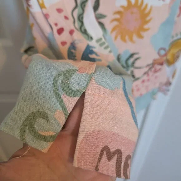 Anthropologie Paper Heart | Summer Haze Mini Dress | L | EUC - Picture 8 of 11